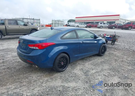 2013 Hyundai Elantra Gs z USA, uszkodzony, nr VIN KMHDH6AE7DU023762